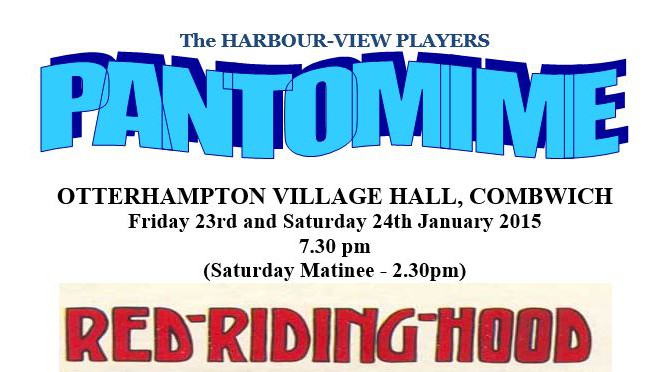 “oh yes it is” – Don’t miss our village panto!!